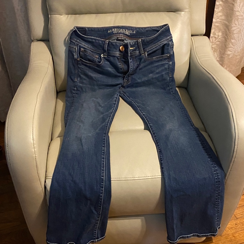 Abercrombie & Fitch Women's Indigo Boot Cut Jeans